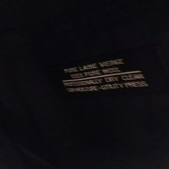 Savile Row Black Wool Suit Jacket / Blazer - Picture 4 of 6